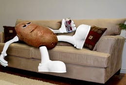 Couch potato This Photo by Unknown Author is licensed under CC BY-SA
